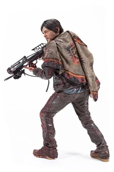 

New Voice Anime Walking Dead 10-Inch A/Second Generation Reedus Daryl Sheriff Rick Garage Kit Doll Decoration