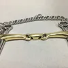 Stainless Steel Kimberwicke Bit  Horse Equipment 5 Inches Brass Copper Mouth Snaffle 5
