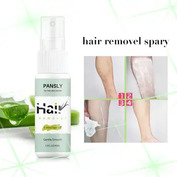 

30ml Gentle Moisturizing Hair Removal Spray Depilatory Quickly Cream Hair Growth Inhibitor Cream Permanent Hair Stop Cream Hot