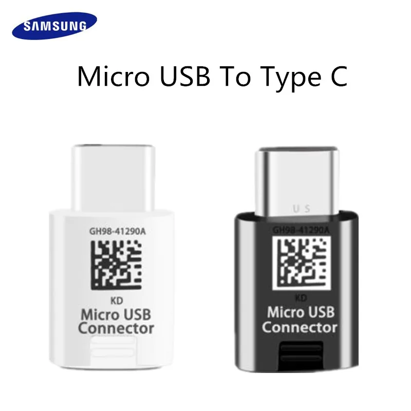 Переходник с Micro USB на Type C для Samsung Galaxy S8 Plus S9 S9plus S10 S10PLUS S10E Note 7 8 9|Переходники и