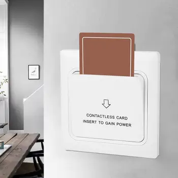 

Power Key Card Sensor Electricity Recognition Switch Panel for Hotel Energy Saving 170V-250V Support ID Card