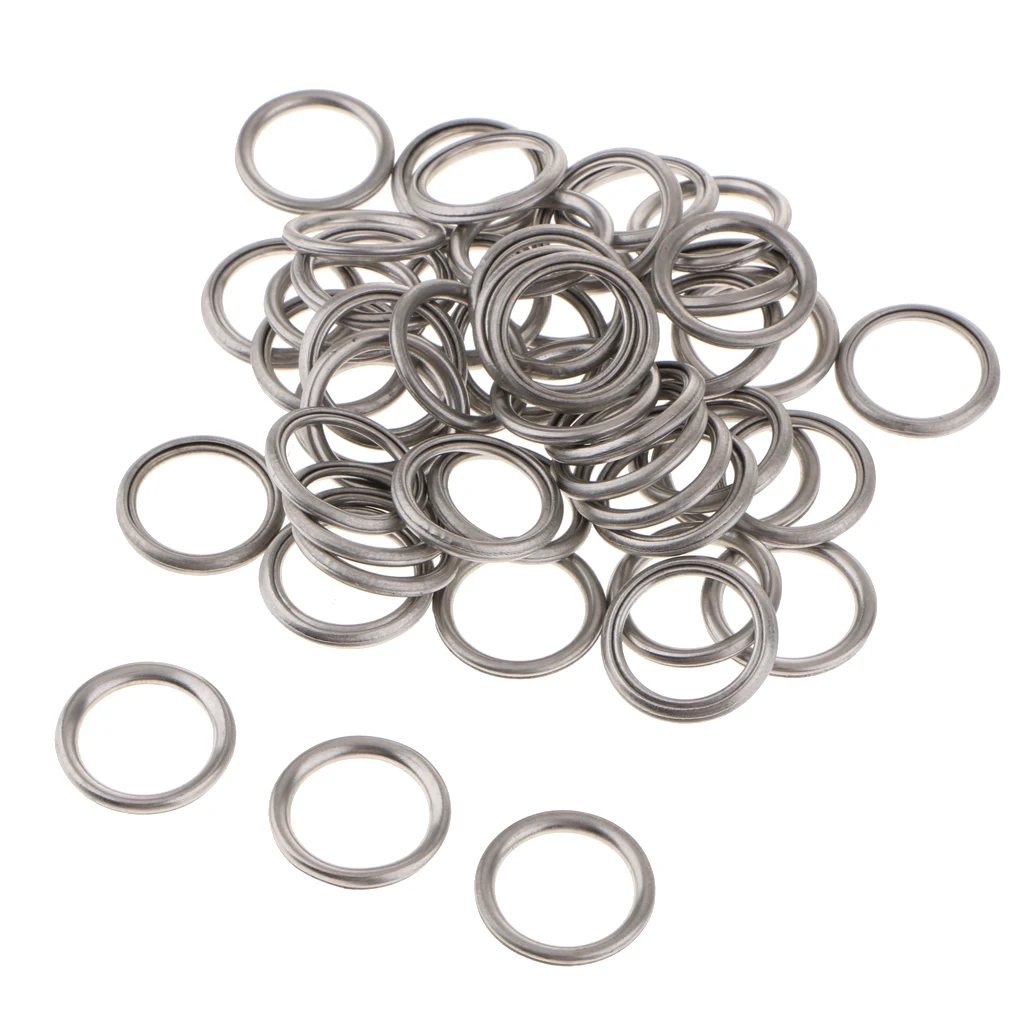 50pcs MD050317 Plug Drain Washer Auto Oil Gasket Seal Fits Mitsubishi V5 V6