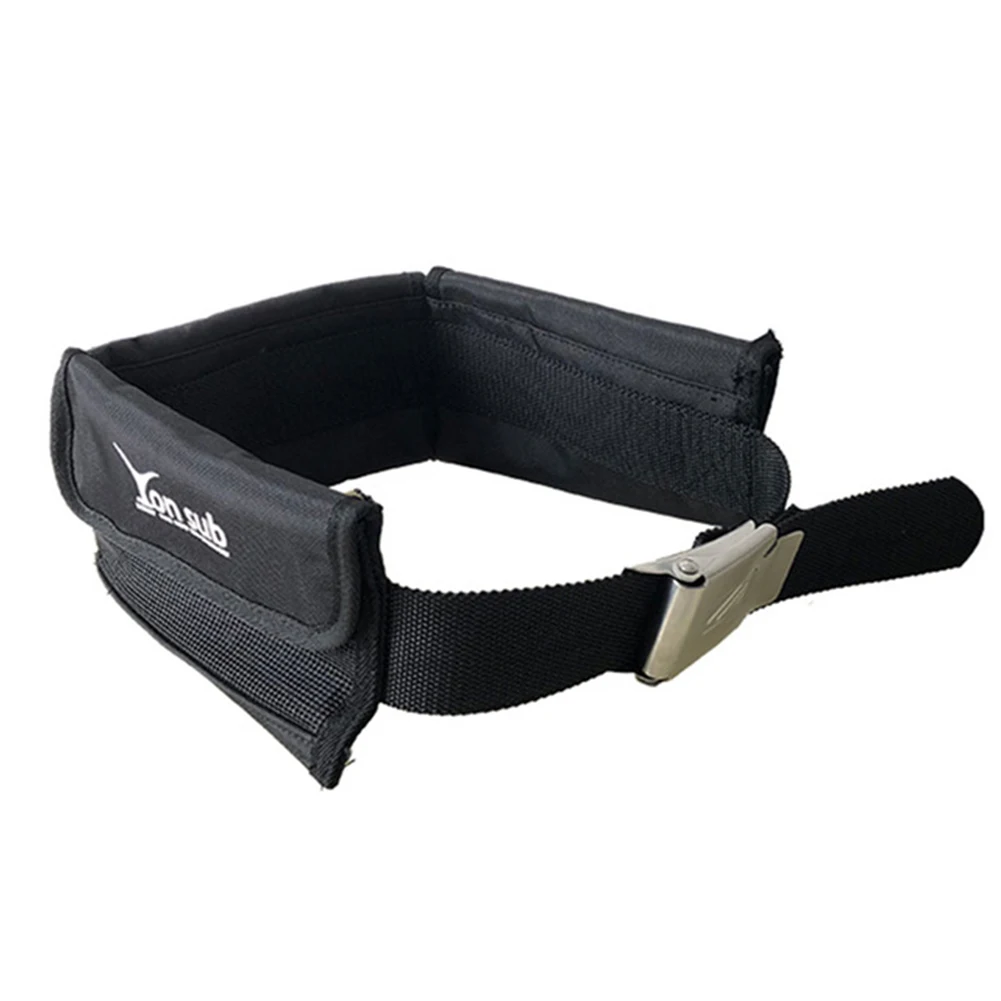 Black 3 Pockets Пояс для дайвинга из ткани Оксфорд, регулируемый с пряжкой из нержавеющей стали, для водных видов спорта, 3/4, карманный, прочный, быстросъемный, для подводного плавания - Цвет: Black 3 Pockets