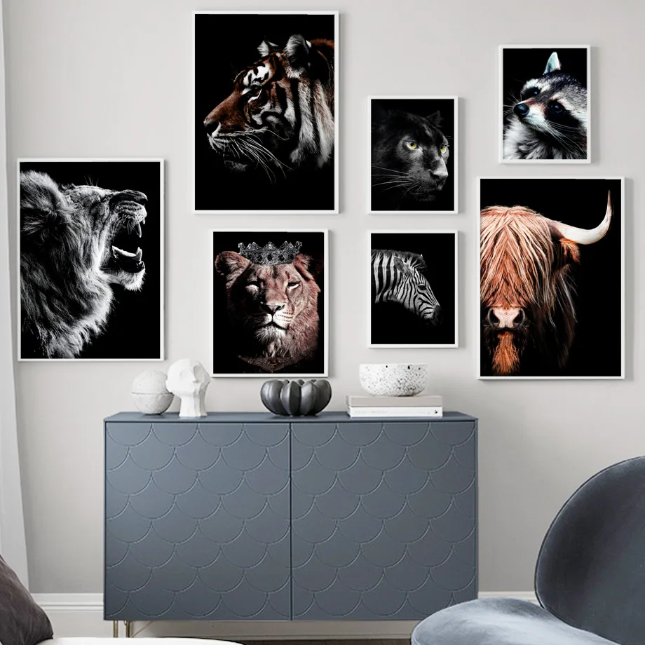 Lion-Tiger-Panther-Zebra-Bull-Wall-Art-Canvas-Painting-Nordic-Posters-And-Prints-Animal-Wall-Pictures (2)