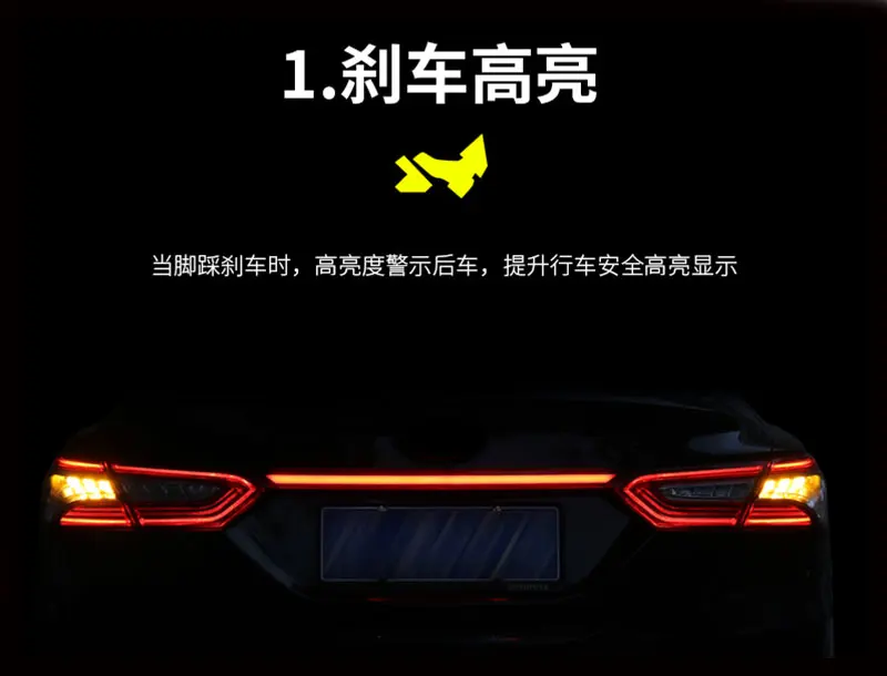 Тюнинг автомобилей задний светильник s для Toyota Avalon задний светильник s светодиодный DRL ходовой светильник s динамический сигнальный светильник тормозной светильник