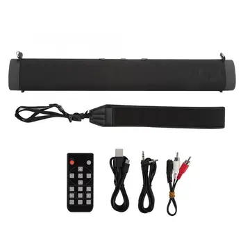 

Outdoor Portable Mini Desk Speaker Soundbar with Sound Effect Desk Speaker
