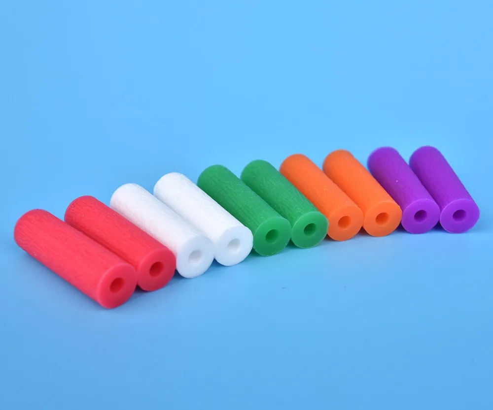 Y-Kelin Kieferorthopädische Chewies 5er Farbpack Silikon-Zahnstift Biss Fruchtgeschmack Aligner-Chewie-Boxen 10 Stück - Image 4