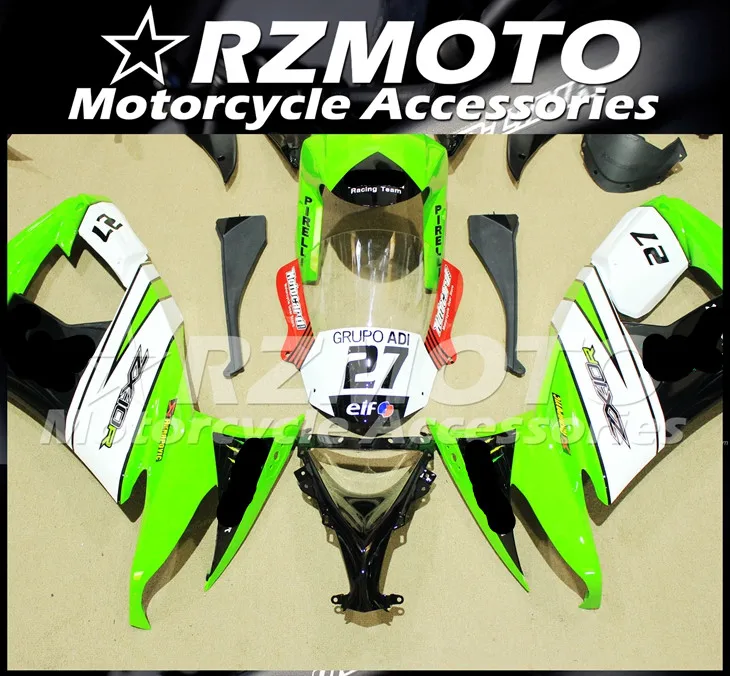 ABS мотоцикл обтекатель комплект для KAWASAKI ZX-10R 2008-2010 год кузов литьевая форма Магазин № 2259