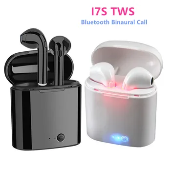 

i7s Tws Wireless Headphones Bluetooth Earphones Earbuds Handsfree in ear Sports Headset with Charging Box For redmi note 7 8 pro