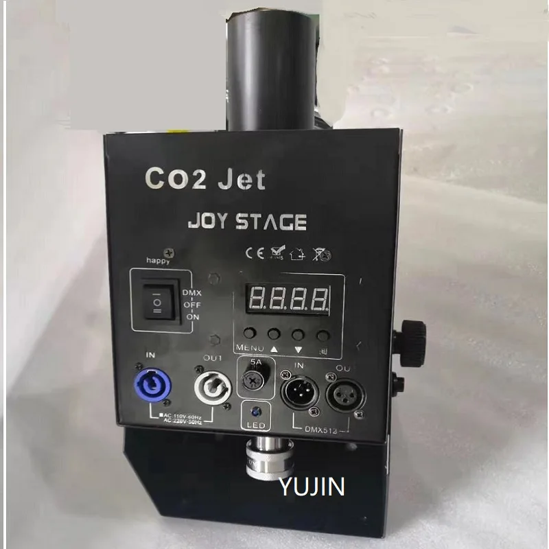Новое прибытие мощный led pistola co2 пушки струйная машина для шоу