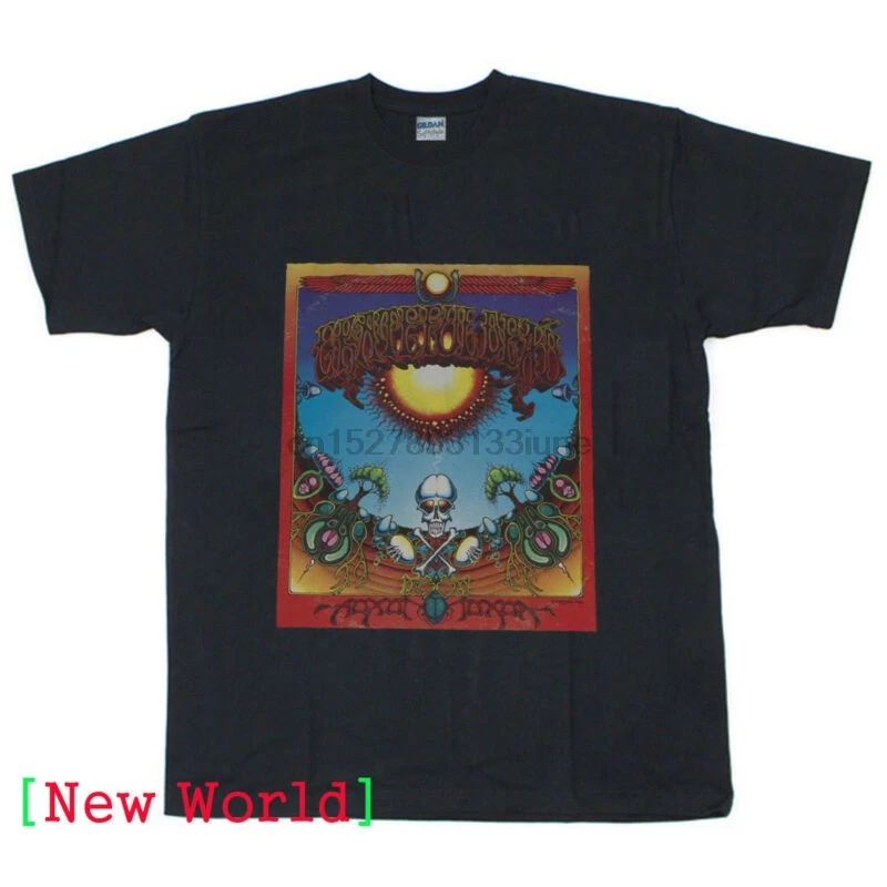 Grateful Dead T-shirt Vintage 1990 Rick Griffin Aoxomoxoa t-shirt reprint !!! | Мужская одежда