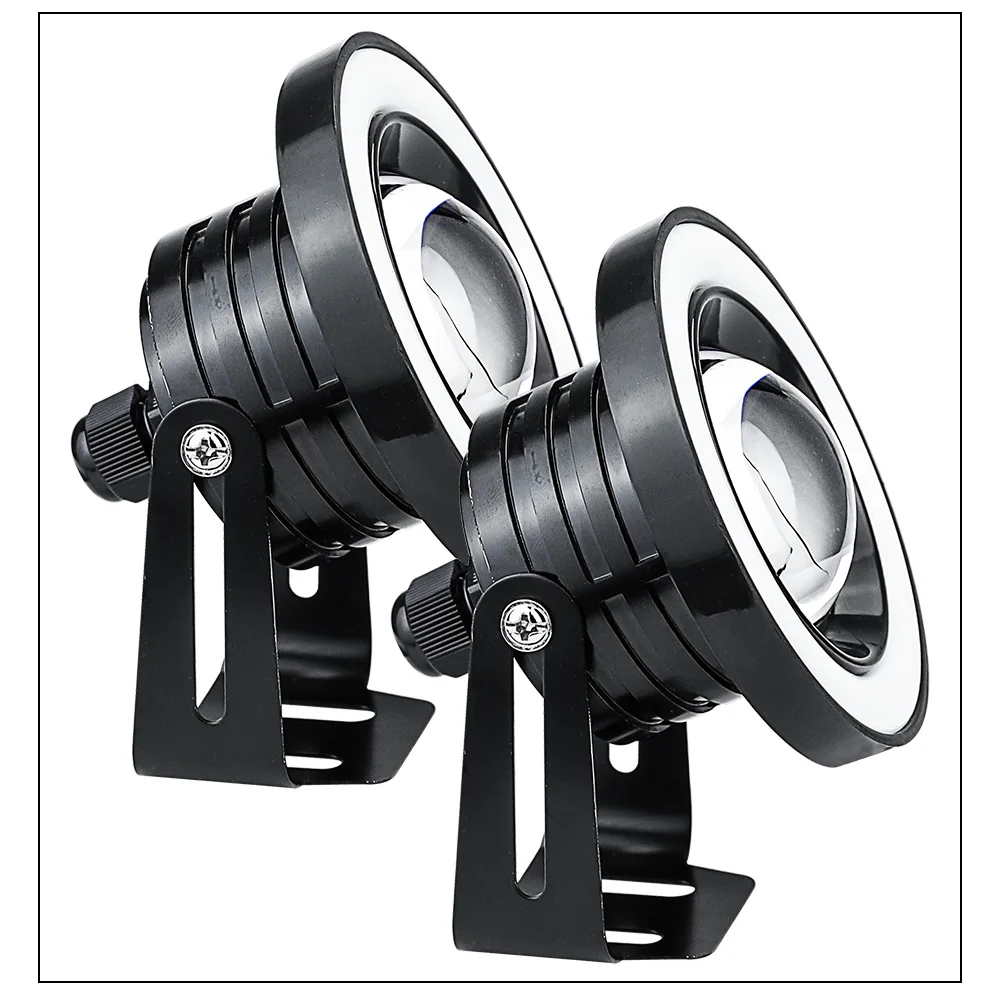 XUANYAN Led Cob ангельские глазки Mistlampen Светодиодные Автомобильные универсальные светодиодные фонари для автомобиля 30 Вт аксессуары для лампы 12 В противотуманные Угловые глазки