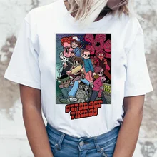 Best Offers 2020 summer ulzzang women's casual shirt stranger T-shirt retro T-shirt female viper costume 90s Harajuku funny movie shirt