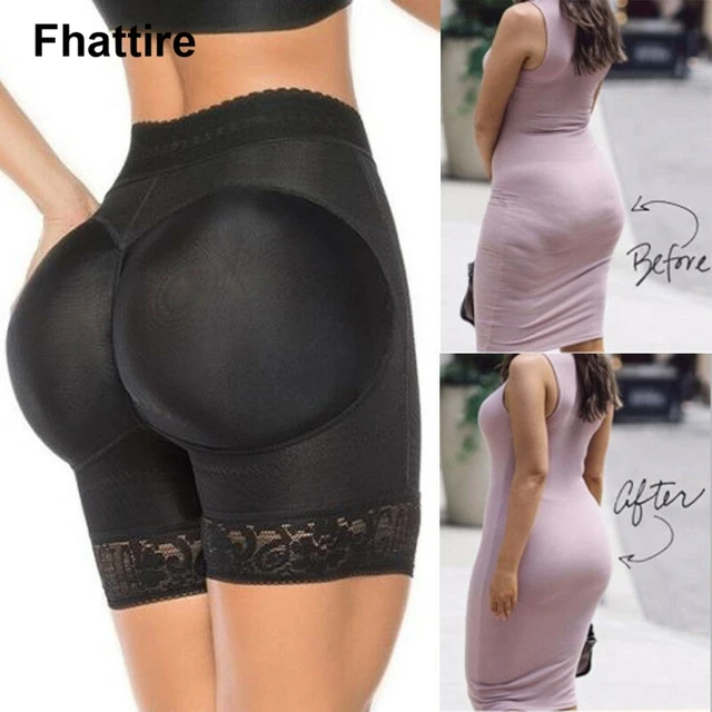 Women Shaper Pants Sexy Boyshort Panties Woman Fake Underwear Push Up  Padded Panties Buttock Shaper Butt Lifter Hip Enhancer - Shapers -  AliExpress