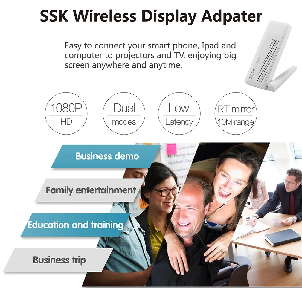 WiFi дисплей Miracast ключ/адаптер высокой совместимости Mirascreen DLNA Airplay для HDMI IOS Android мульти-дисплей tv Stick