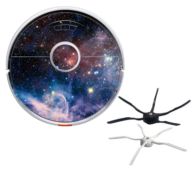 Robô Aspirador de pó Escova Lateral Adesivo Filme se Encaixa para Roborock s7 Aspirador de pó Robótico Escova Peças Acessórios