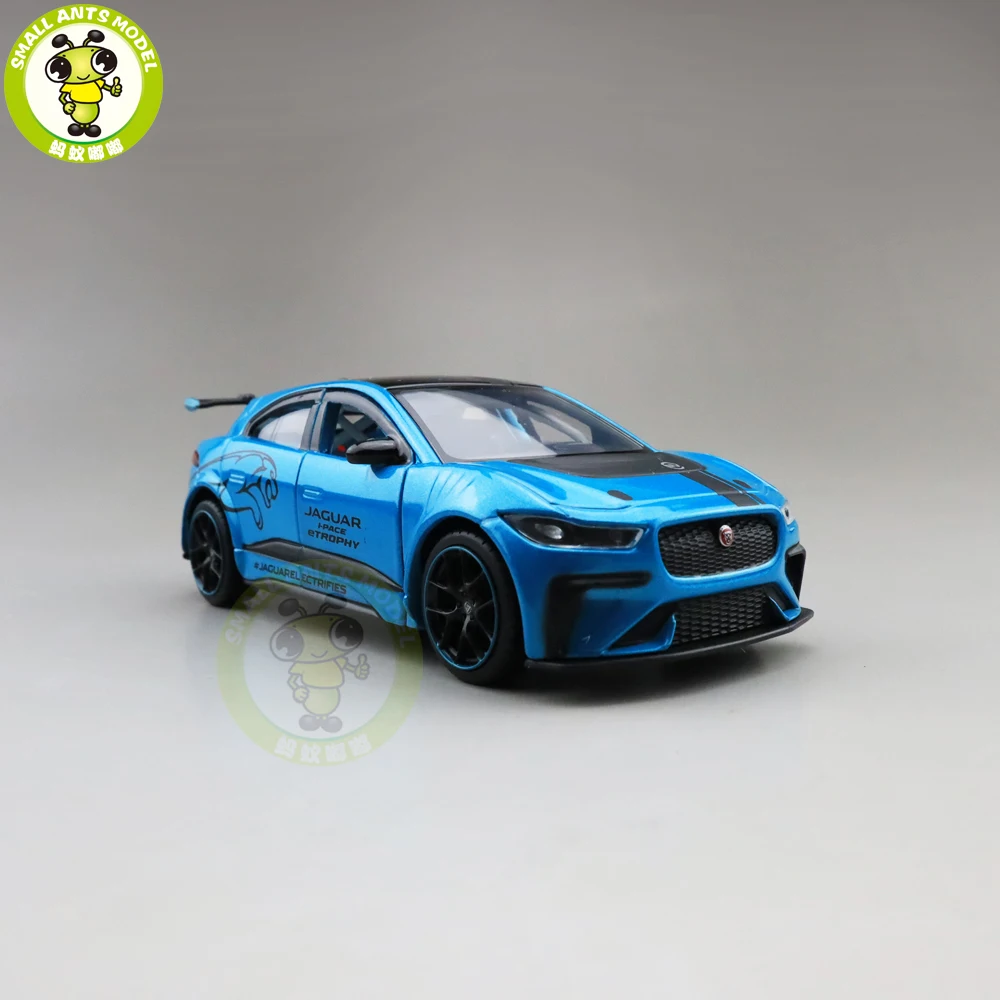 1/36 JACKIEKIM Jaguar I-PACE eTROPHY литой модельный автомобиль игрушки для детей откатные подарки для мальчиков и девочек