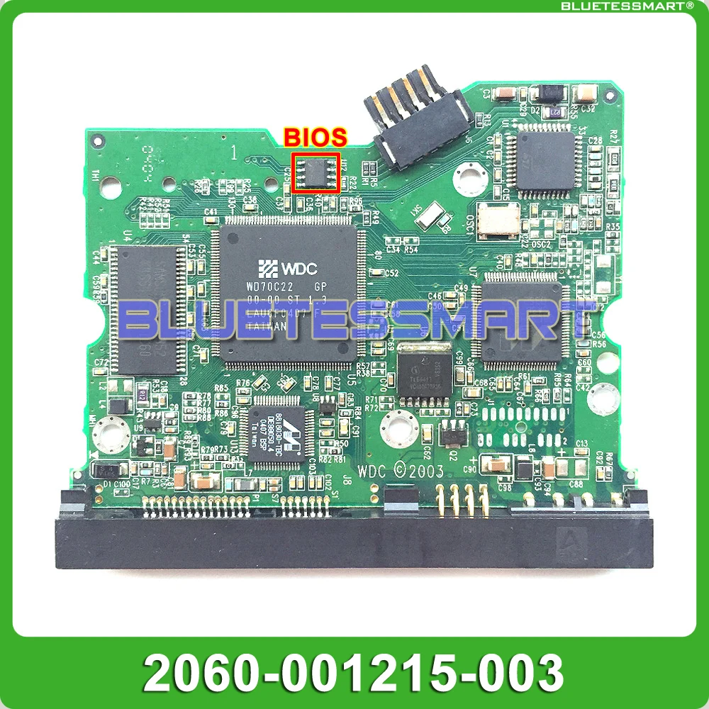 

HDD PCB logic board 2060-001215-003 REV A for WD 3.5 SATA hard drive repair data recovery