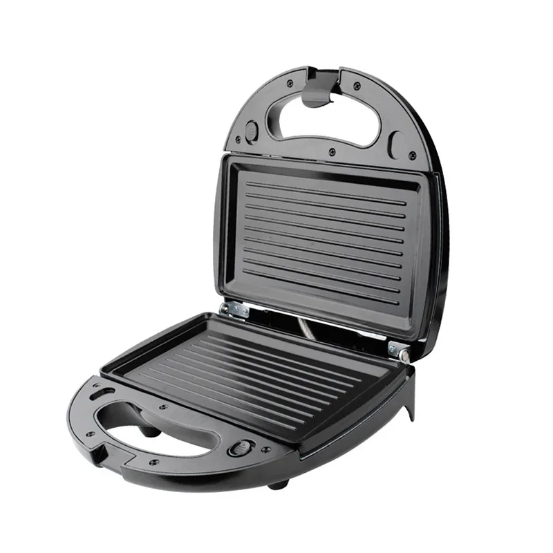 Electric Pancake Maker Waffle Sandwich Maker Breakfast Baking Mold Machine For Tubes Grill Bread Pressing Toaster Kitchen 750W