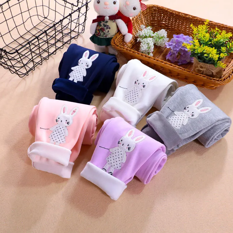 Стиль натуральный хлопок Детский жакет из денима для девочки; леггинсы на осень и зиму в Корейском стиле-Стиль гусеничный щеткой и плотные штаны 1037