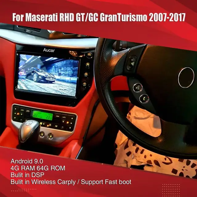 $US $1.007.20 AuCAR 8.1 latest Android system Car Radio for Maserati GT/GC GranTurismo 2007 - 2017 2 gen multimedia Stereo Audio DVD player