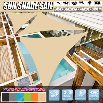 

Waterproof Sun Shelter Awning Sunshade Sun Sail For Outdoor Beach Camping Garden Patio Pool Sun Canopy Tent Shade