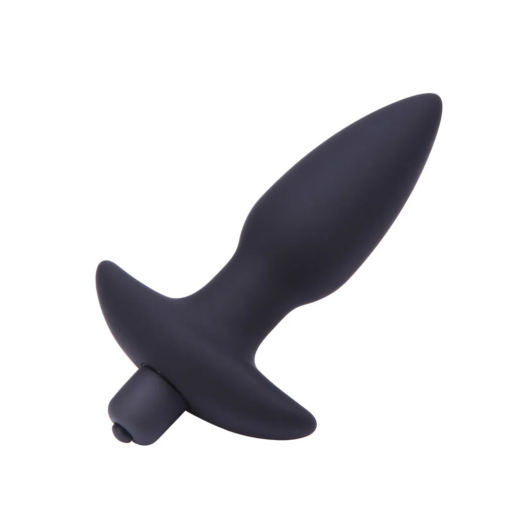 Вибрация G-spot Anus вибратор силиконовая Анальная пробка для мастурбации флирт заднего двора силиконовая Анальная пробка Внешняя торговля Горячая Распродажа