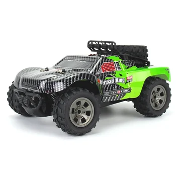 

KY-1885B 2.4GHz RC Car 1/18 2WD Big Wheel RC Cars Off-Road Short Truck for Kids Beginners with Remote Controller / Battery