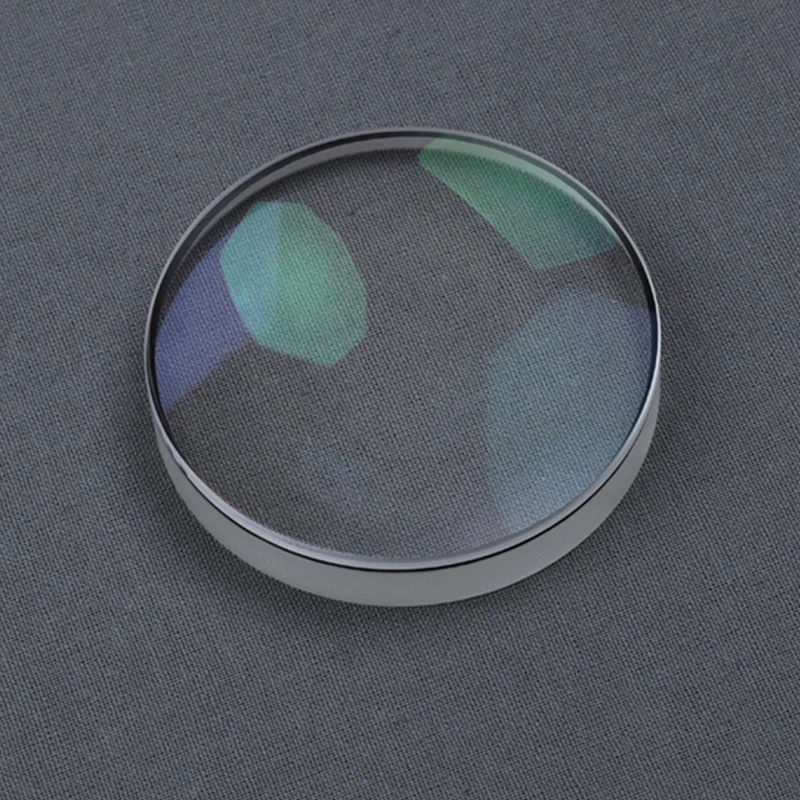 

Telescope Achromat Objective Lens, With Blue/Green Coating Double Separation Glasses DIY Self-Made Telescop Accessories