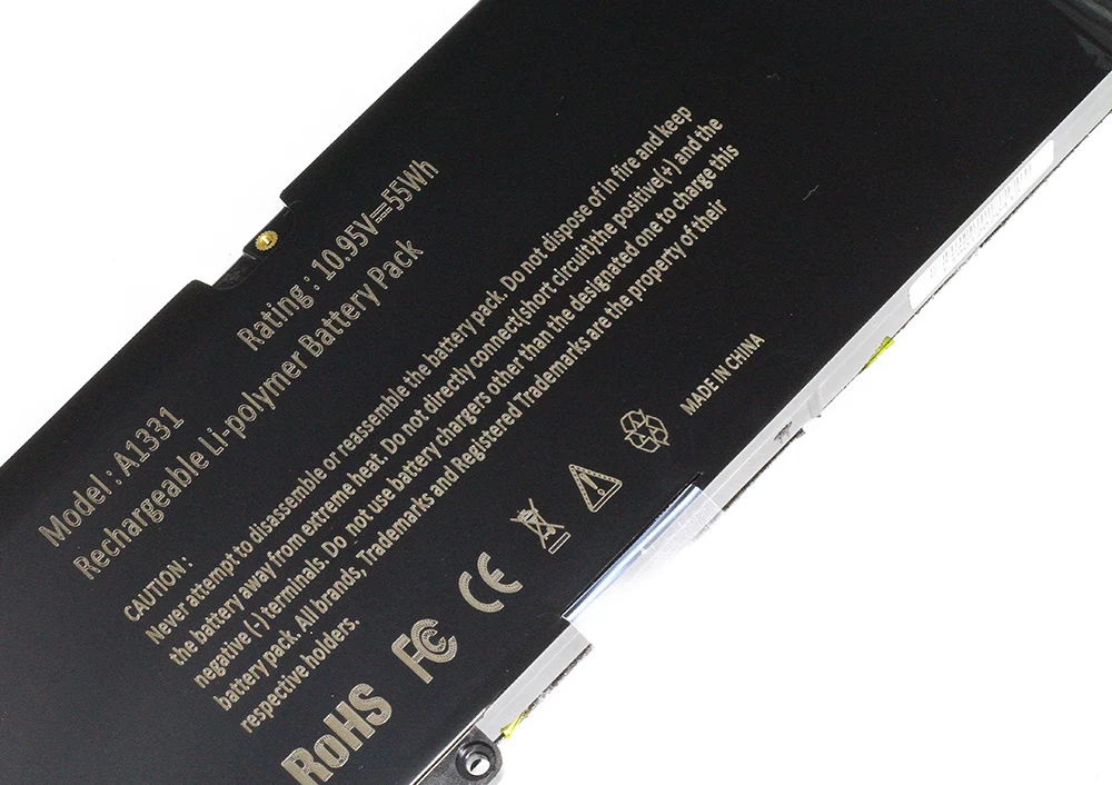 Golooloo 10,95 V 55Wh A1331 Аккумулятор для ноутбука Apple MacBook Pro 1" A1342(2009-2012 лет