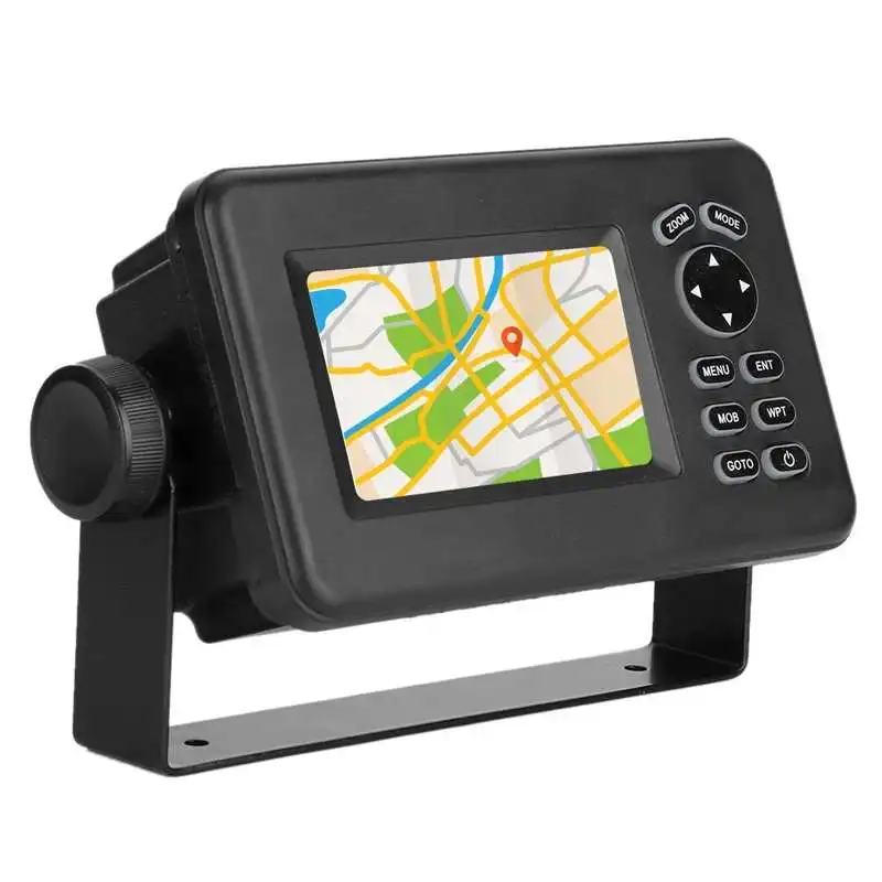 528A Class B AIS Transponder Combo GPS 4.3in Color LCD Marine GPS Navigator Navigation Alarm Locator Built-in