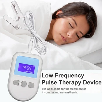 

New CES Therapy Transcranial Micro-current Stimulator Sleep Aid Device Sleepless Treatment Insomnia Anxiety Head Pain Relief