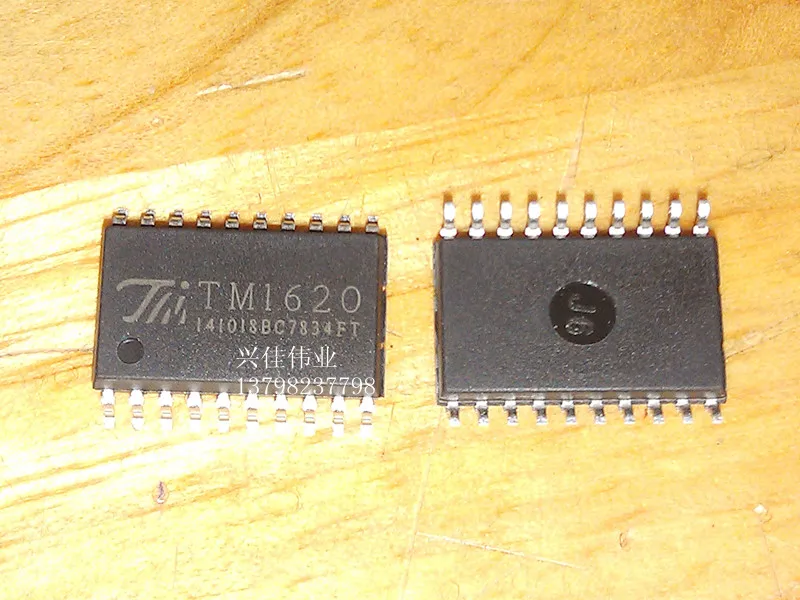 20 шт./лот TM1620 лапками углублением SOP-20