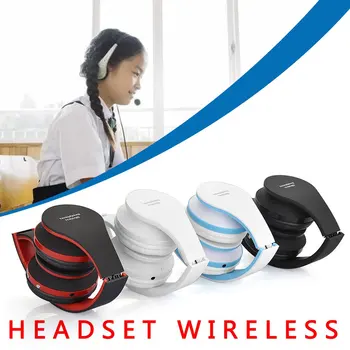 

Headset Earphone Large Audio Headset Wireless Headset for Computer Head Phone Gaming Audio Headphones