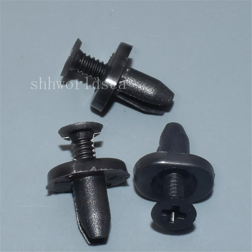 100Pc 5Mm Foro Cowl Fermo Di Sfiato Clip E Elementi Di Fissaggio Automatici Per Ford Muslimah Per Mazda Gj6E-50-715A Muslimate