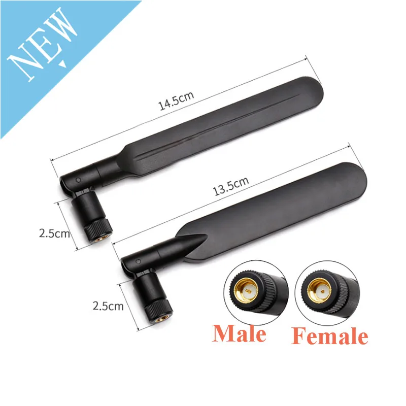 8dBi Antenna SMA Male Female Connector WiFi Wireless Router for 4G/3G/GSM/GPRS/2G LTE 900mhz RP SMA Antenna