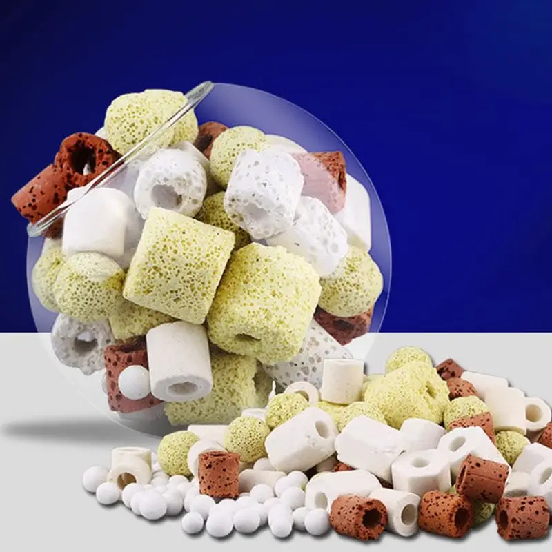 Аквариум фильтр Медиа активированный уголь керамическое кольцо биологический шар