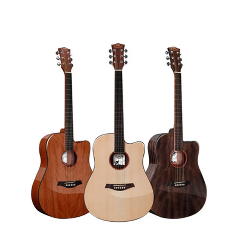 

Fayate 41inch acoustic guitar 6 string folk beginner guitar concert playing guitar set F6-41