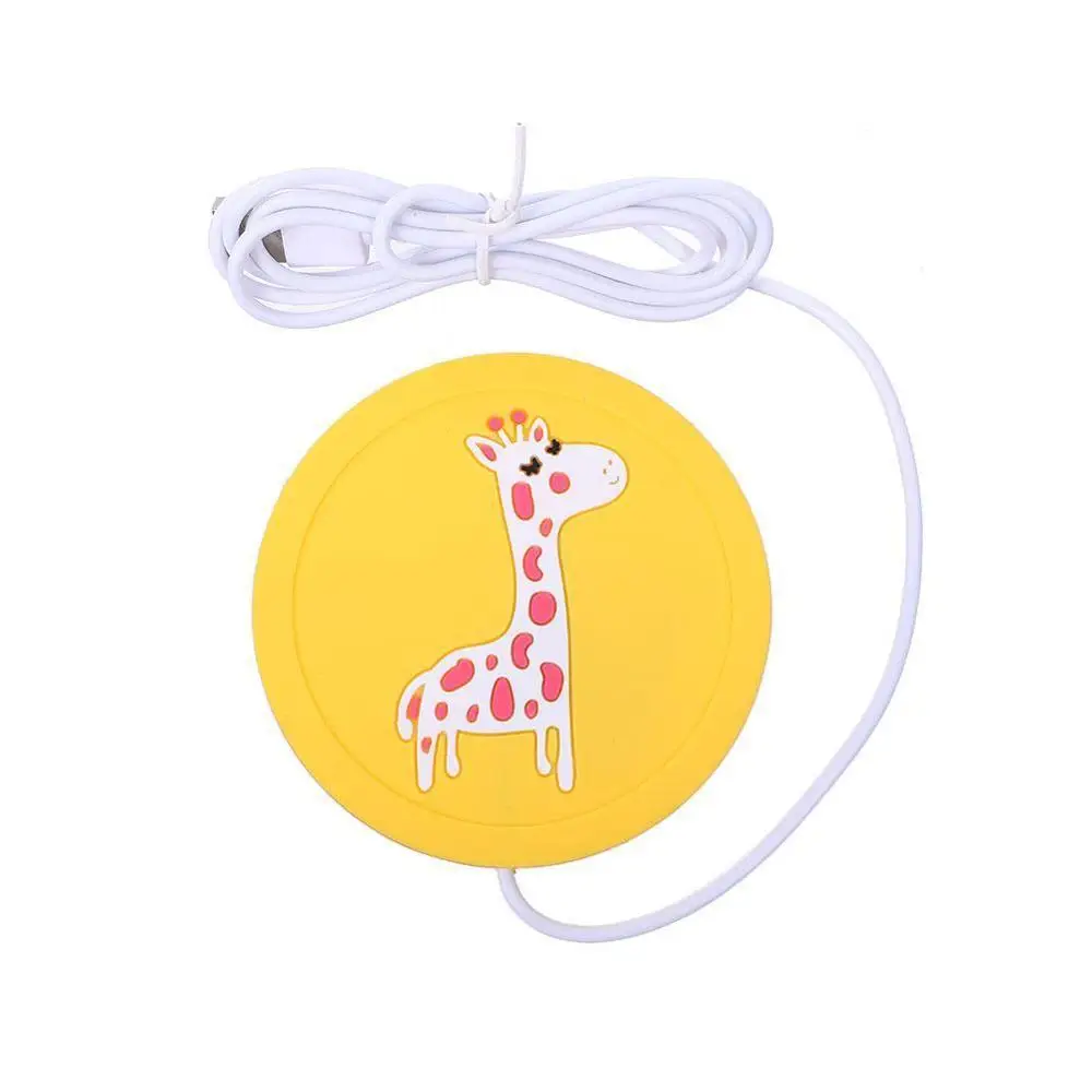 as the picture 3 USB power Suply кофейная чашка кружка подогреватель нагревательная чашка коврик подставки для офиса нагревательная подставка - Цвет: as the picture 3