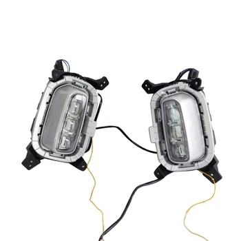 

Turn Yellow Signal Relay 12V Car DRL Lamp LED Daytime Running Light for Kia Seltos KX3 2020 2021