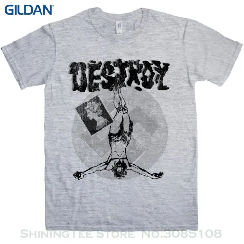 

Style Vintage Tees Short Sleeve Funny Mens T Shirt Punk Destroy Bnw 8Ball Originals Tees