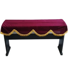 Аксессуары для дома, сумка для инструментов, Электрический чехол для пианино, защита от пыли, плюш, кисточка, универсальное хранение музыкальных инструментов для школы, 88/61 ключей