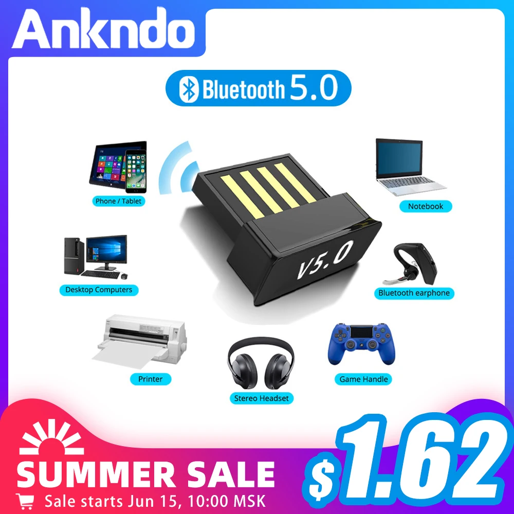 Adaptateurs Bluetooth USB BT 5.0 USB adaptateur d