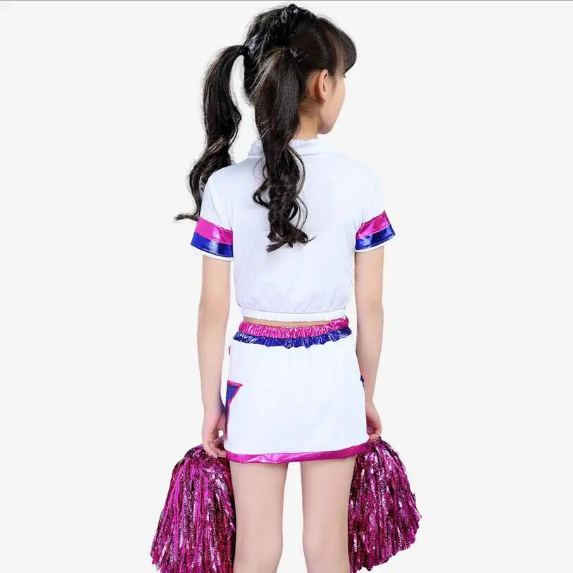 Школьная форма Cheerleader костюм для девочек праздничная нарядное платье