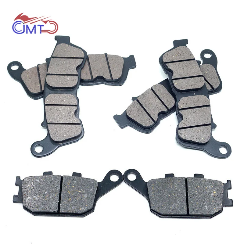 Для Honda Transalp 700 XL700V XL V ABS 2008 2009 2010 2011 Комплект передних задних тормозных колодок