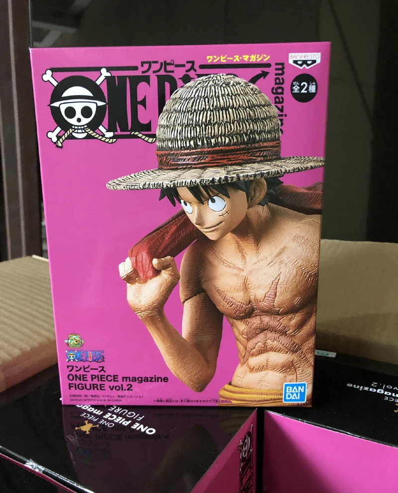 Japan Anime One Piece Original Banpresto Magazine Figure Vol 2 Collection Figure Monkey D Luffy Action Figures Aliexpress