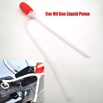 

Style Manual Hand Siphon Syphon Oil Water Petrol crude oil engine Fuel Liquid Transfer Pump Pipe