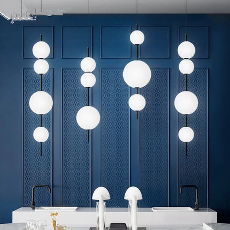 

Современные светодиодные подвесные лампы, подвесные светильники в виде тыквы для ресторана, кафе, бара, спальни, кухни, столовой, стеклянные декоративные осветительные приборы