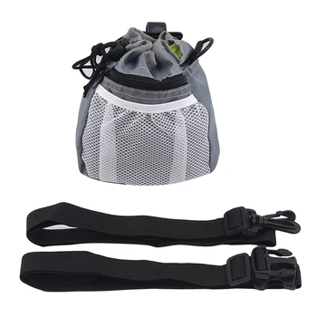 

Multi-Function Portable Dog Treat Bag Reflective Pet Outdoor Training Aid Bag Poop Bag Food Holder With Adjustable Waist Belt