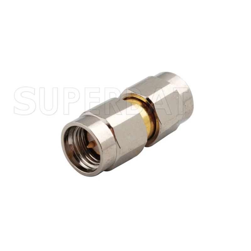 Superbat 5pcs SMA Stainless Steel Adapter Plug to Male Straight RF Coaxial Connector |